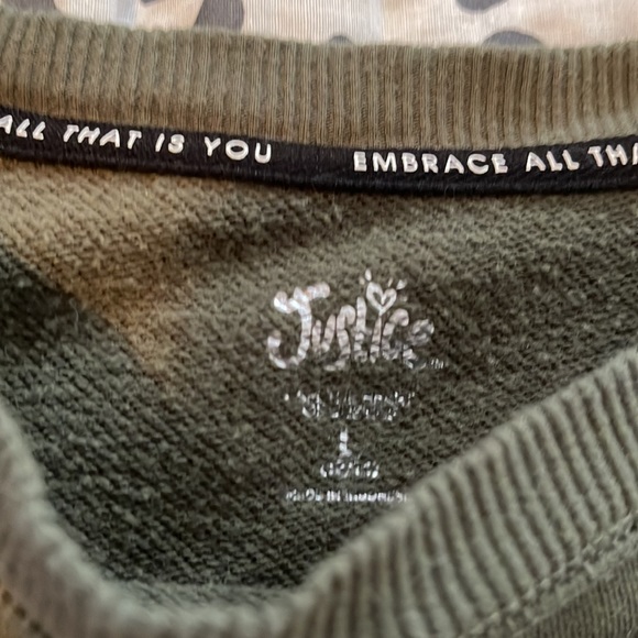 Girls JUSTICE SPORT SweatShirt - Picture 2 of 3